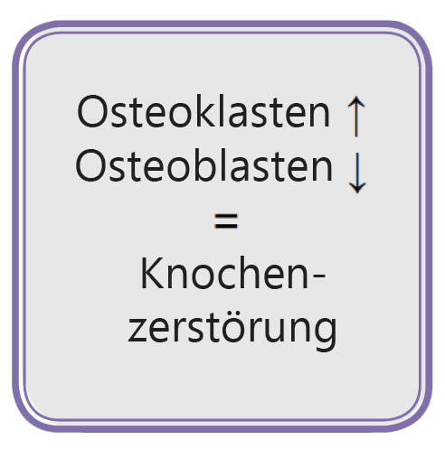 Knochenzerstörung